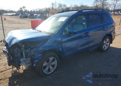 2015 Subaru Forester 2.5I Limited из США, поврежденный, VIN JF2SJAHC8FH577669